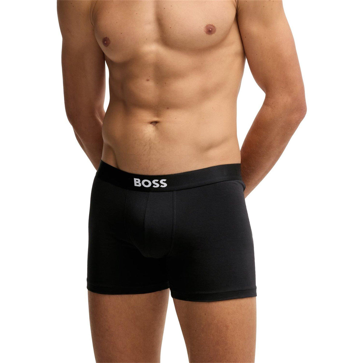 Three-pack of logo-waistband boxer briefs