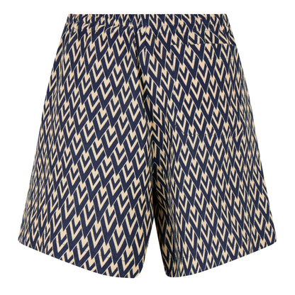 V Emblem Shorts
