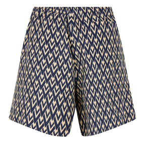 V Emblem Shorts