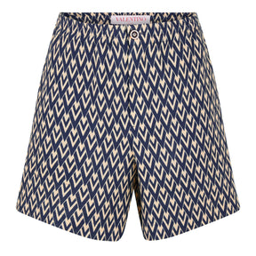 V Emblem Shorts