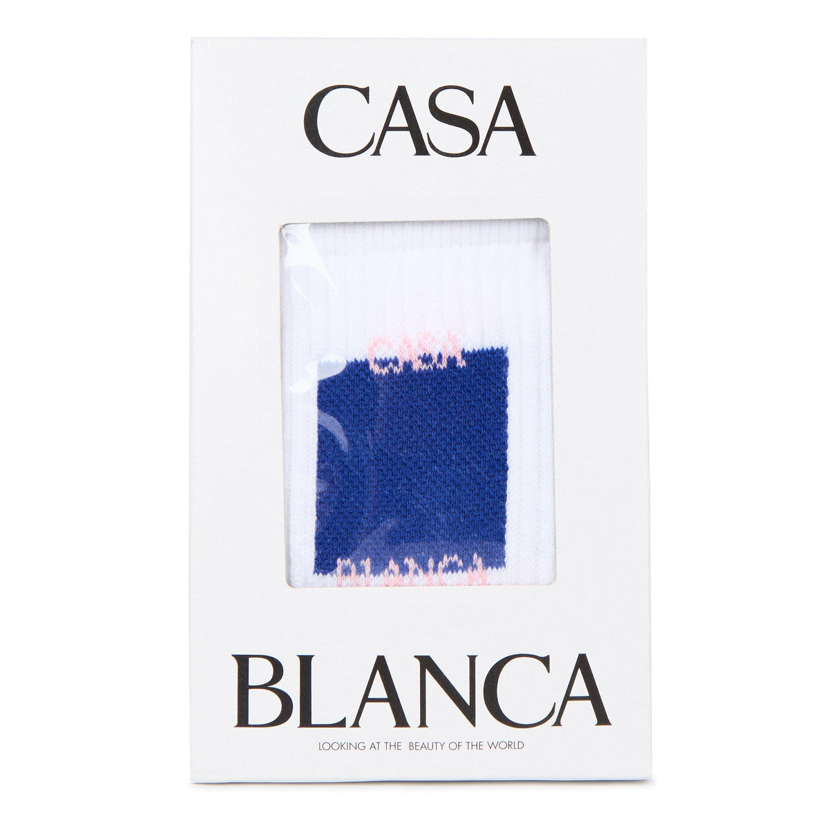 Square Logo Socks