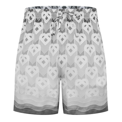 Monogram Silk Shorts