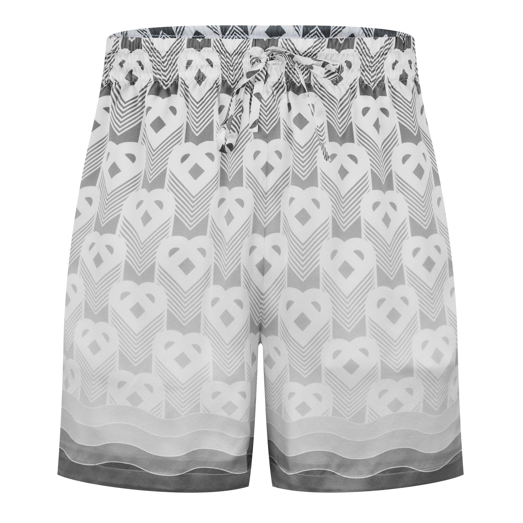 Men's Monogram Silk Shorts