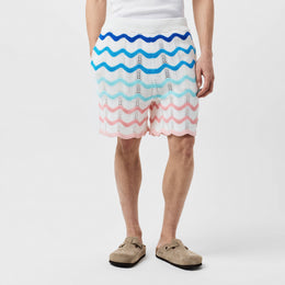 Men's Waves Crochet Shorts