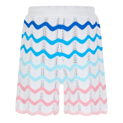 Men's Waves Crochet Shorts