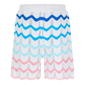 Men's Waves Crochet Shorts