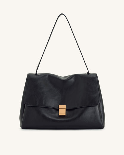 Hilary Shoulder Bag - Deep Burgundy