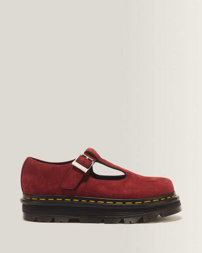 Zebzag Milled Nubuck Mary Jane Shoes