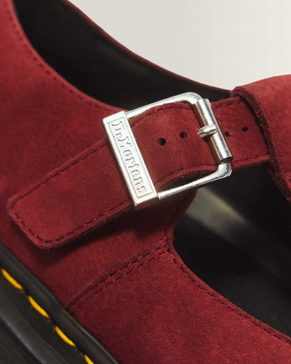 Zebzag Milled Nubuck Mary Jane Shoes