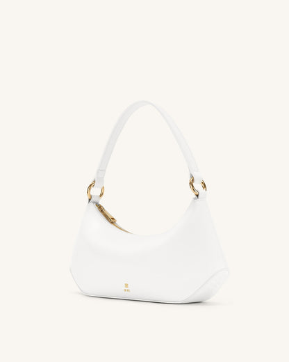 Lily Shoulder Bag - Brown Canvas
