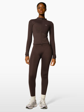 The V Legging / Espresso