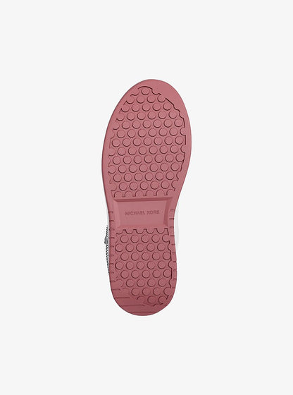 Dottie Embellished Leather Platform Sneaker