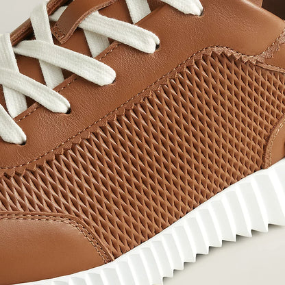 Bouncing sneaker in Naturel