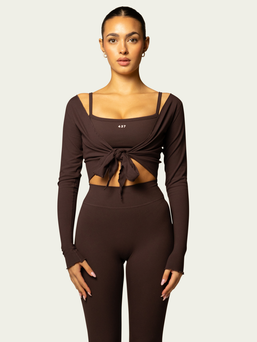 The Wrap Top / Espresso
