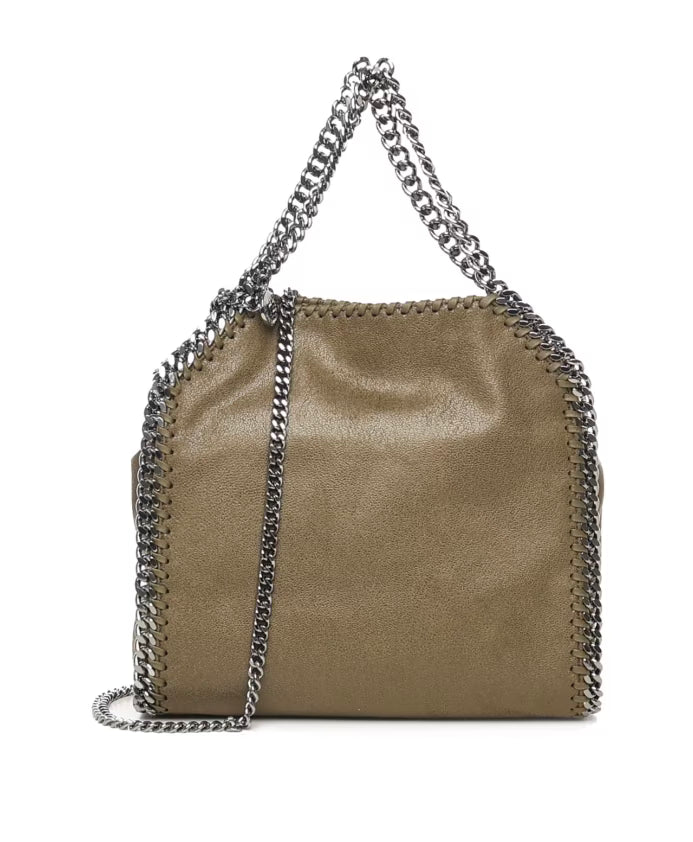 Green Vegan Shoulder Bag Olive
