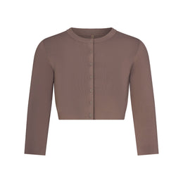 Refined Knit Cropped Cardigan