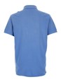 Polo ralph lauren "Custom Slim Fit" Blue Polo Shirt with Classic Collar and Polo Bear Embroidery on the Front in Cotton Man