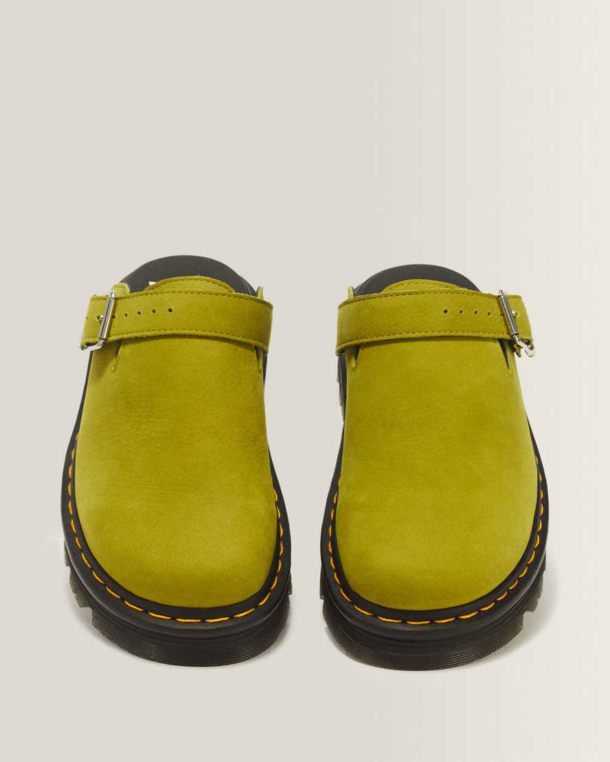 Zebzag Milled Nubuck Mules