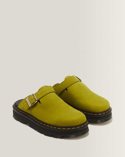 Zebzag Milled Nubuck Mules