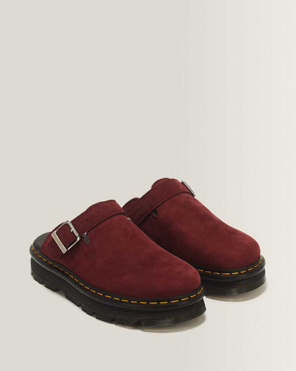 Zebzag Milled Nubuck Mules