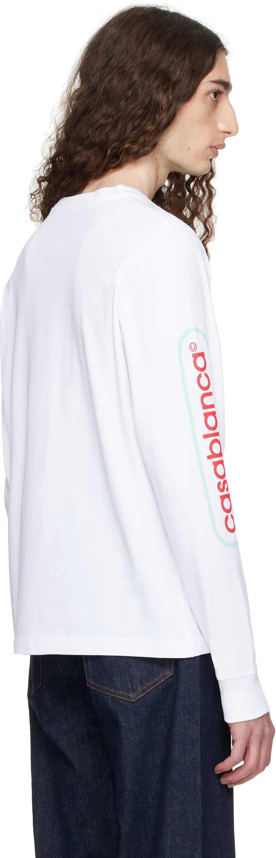 White Fuji Dream Long Sleeve T-shirt