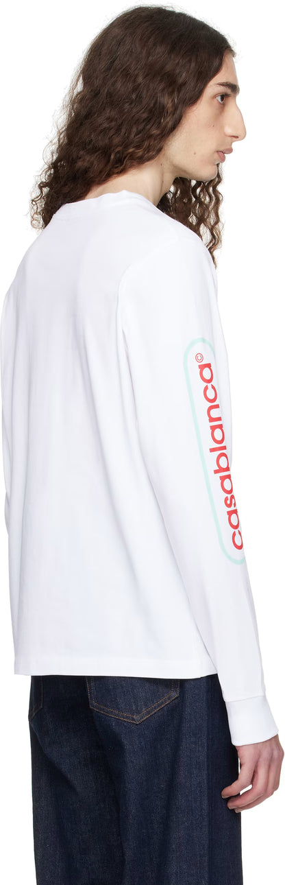 White Fuji Dream Long Sleeve T-shirt