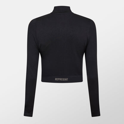 Women's Seamless Zip Jacket, Stylish Design