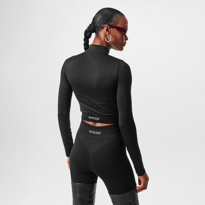 Women's Seamless Zip Jacket, Stylish Design