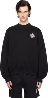 Black Pearl Diamond Patch Sweatshirt