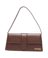 Brown Flap Handle Bag