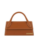 Geometric Long Handbag with Adjustable Strap