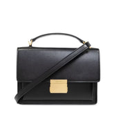 Black Venice Bag with Gold Details