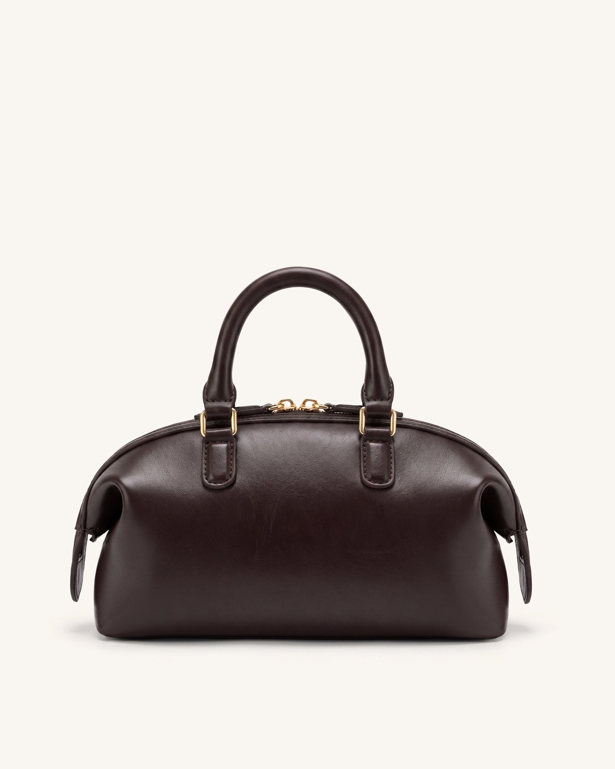 Arlo Top Handle Bag - Dark Brown