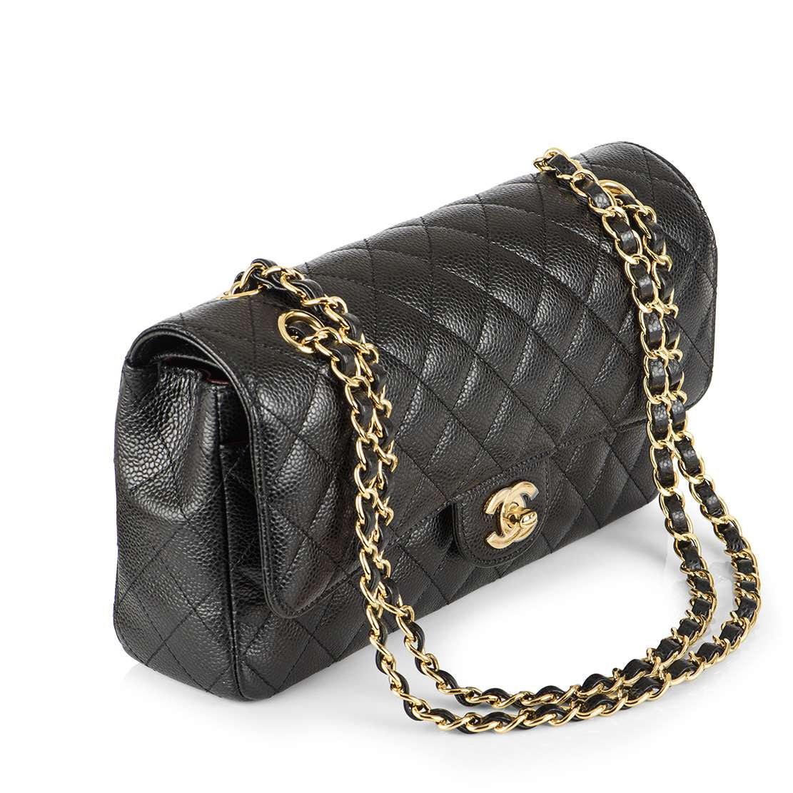 Chanel Black Caviar Medium Classic Double Flap Bag