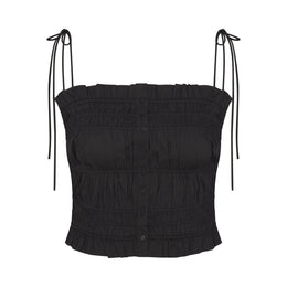 Poplin Apparel Ruffle Cami