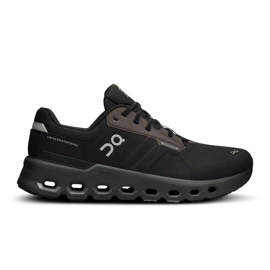 Cloudrunner 2 Waterproof 'Magnet Black' On Running