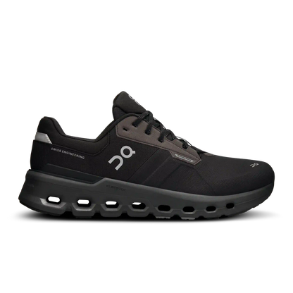 Cloudrunner 2 Waterproof 'Magnet Black' On Running