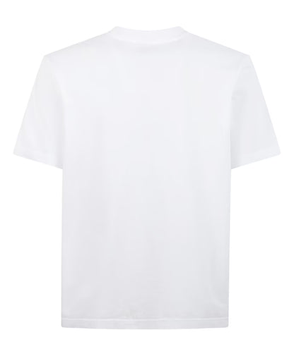 Casablanca Cotton T-shirt with print and logo