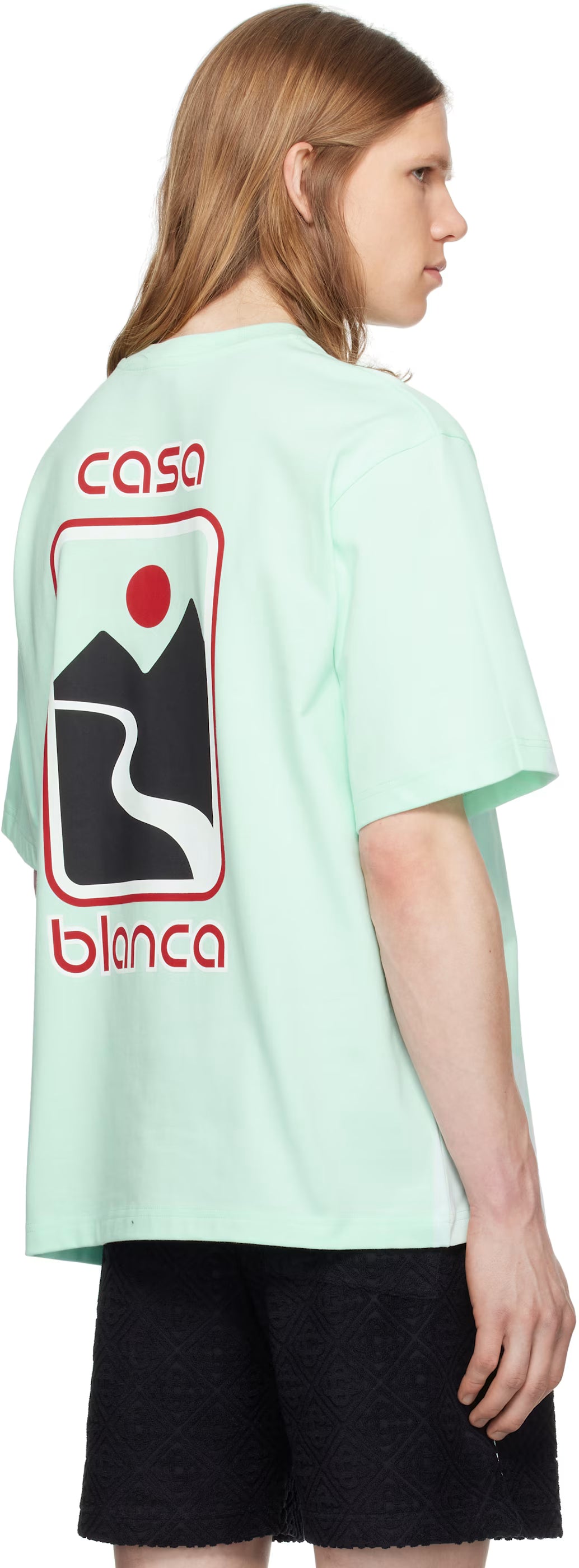 Green Sunset Valley T-shirt