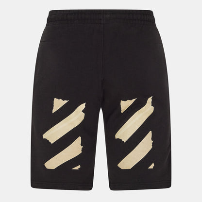 Knee Length Fleece Jogger Shorts