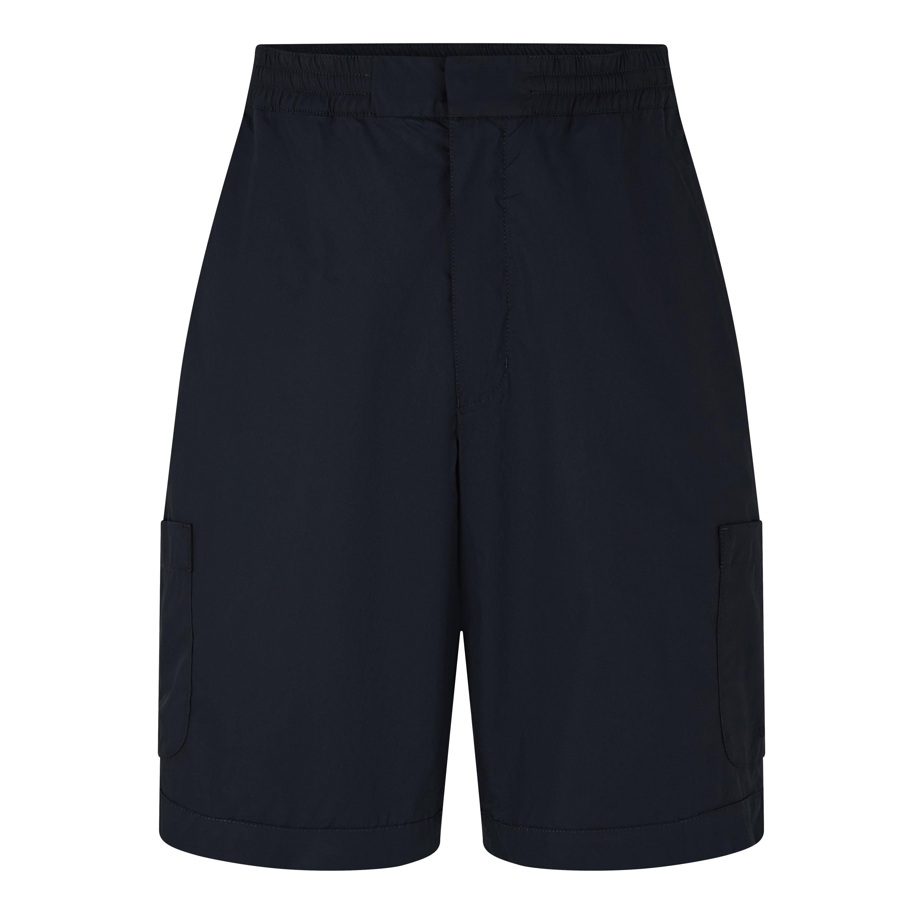 Drawstring Cotton Shorts