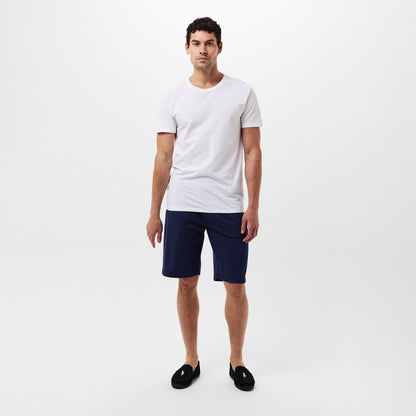 Men's Tonal Taped Waistband Jersey Jogger Shorts
