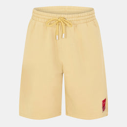 Logo Fleece Jogger Shorts