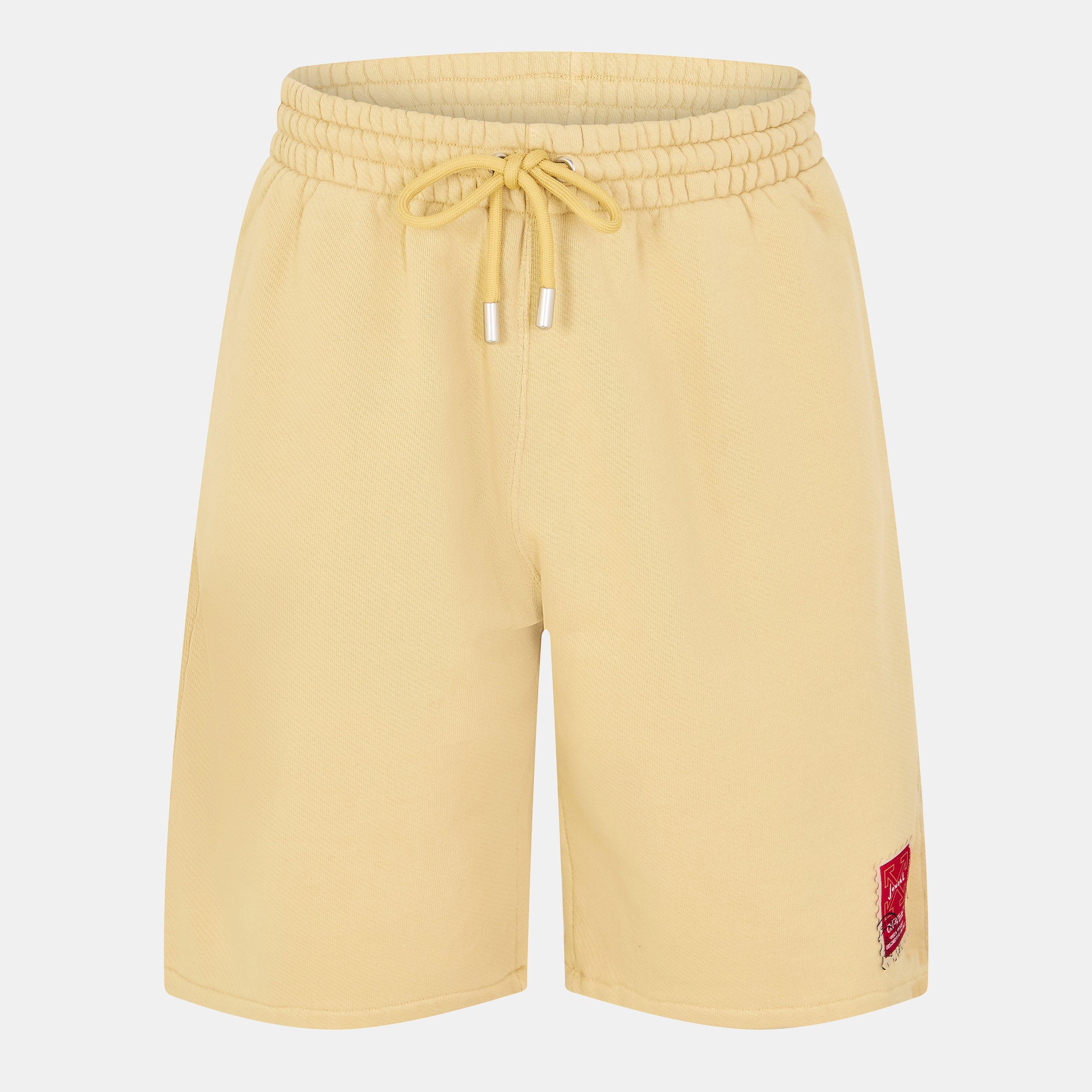 Logo Fleece Jogger Shorts