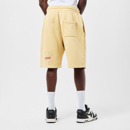 Logo Fleece Jogger Shorts