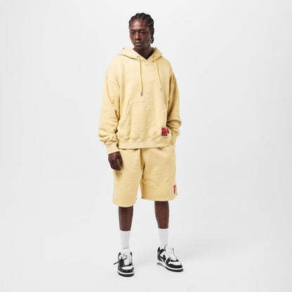 Logo Fleece Jogger Shorts