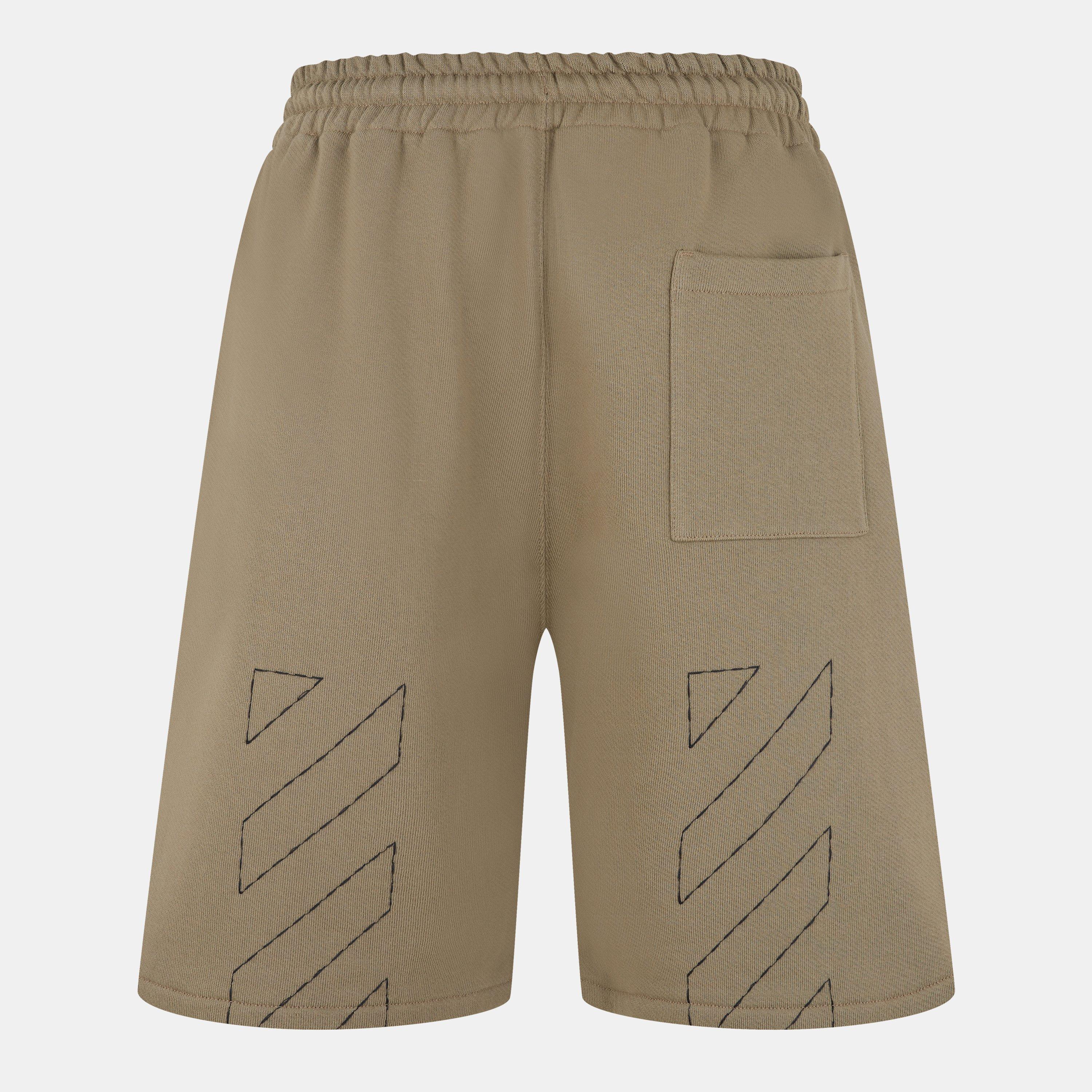 Fleece Relaxed Fit Jogger Shorts