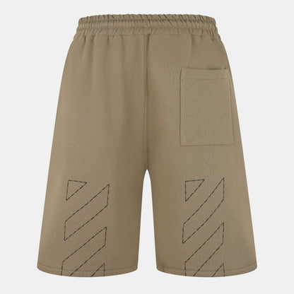 Fleece Relaxed Fit Jogger Shorts