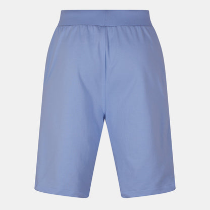 Men's Block Logo Fleece Jogger Shorts