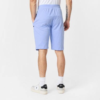 Men's Block Logo Fleece Jogger Shorts